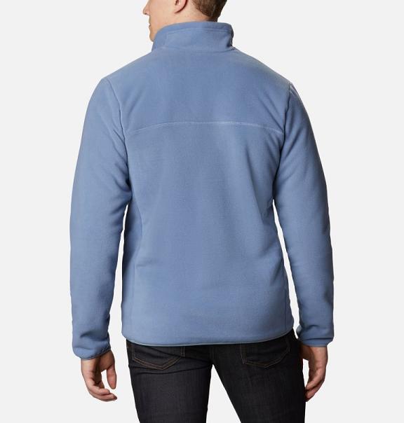 Columbia Sherpa Fleece Jacket Blue For Men's NZ53760 New Zealand